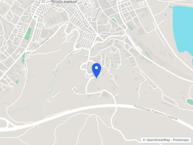 Mappa di Termini Imerese, Palermo