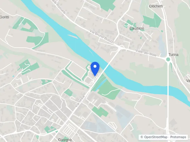 Mappa di Cuorgnè, Torino