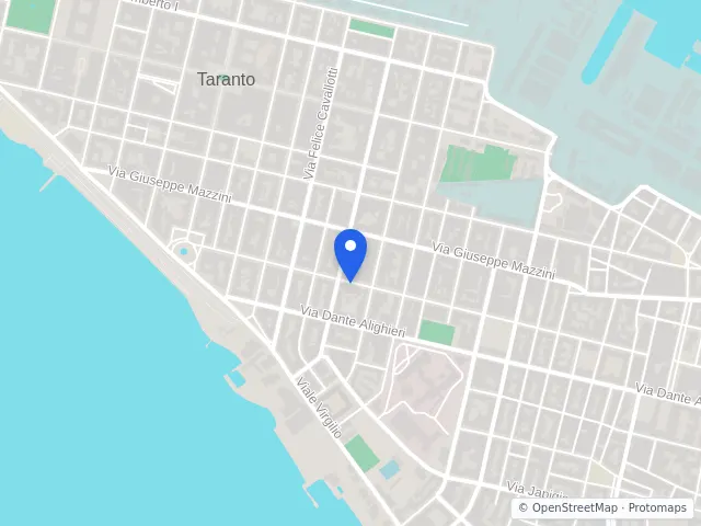 Mappa di Taranto