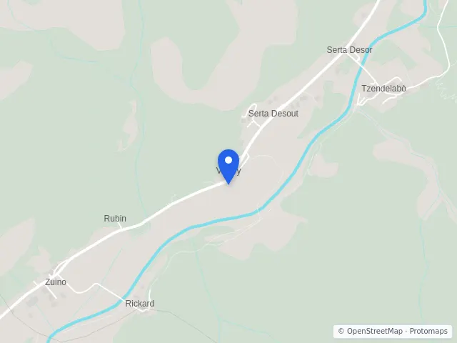 Mappa di Gaby, Aosta