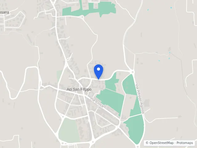 Mappa di Aci Catena, Catania