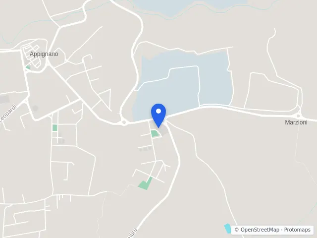 Mappa di Appignano, Macerata