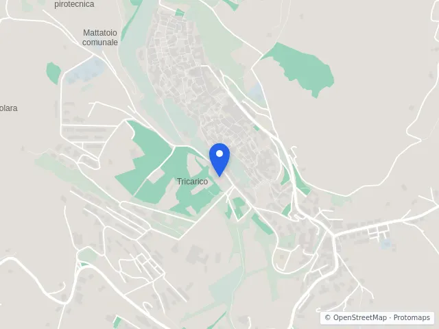 Mappa di Tricarico, Matera