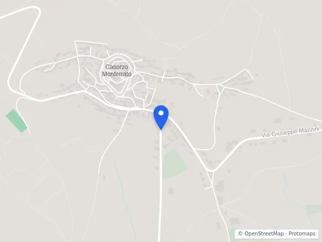 Mappa di Casorzo, Asti
