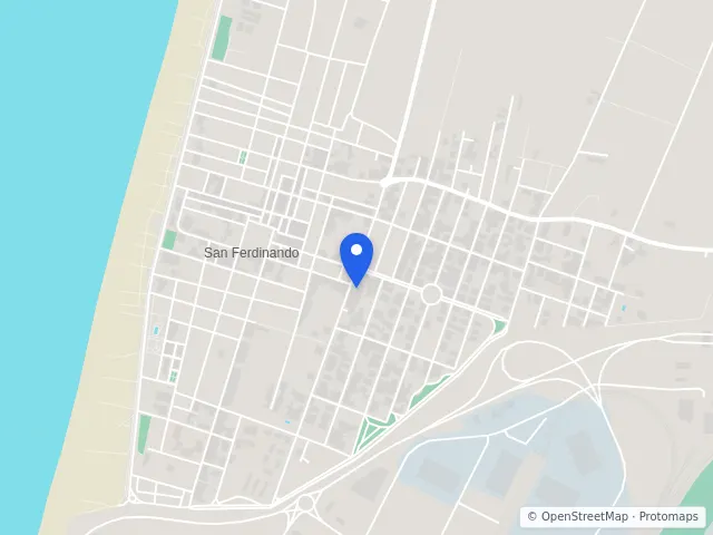 Mappa di San Ferdinando, Reggio di Calabria