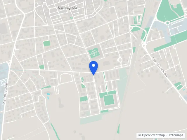 Mappa di Carmagnola, Torino
