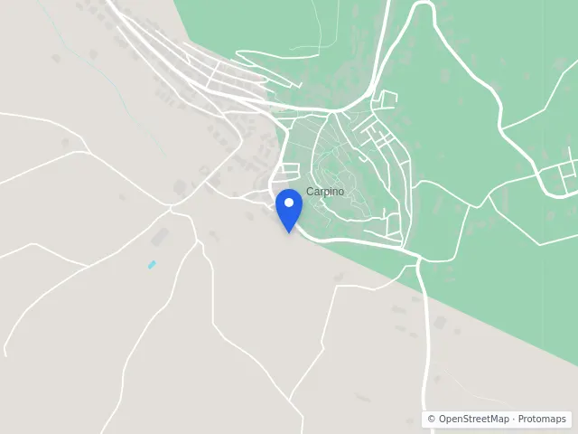 Mappa di Carpino, Foggia