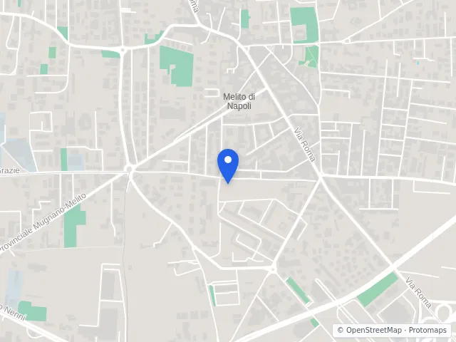 Mappa di Melito di Napoli, Napoli