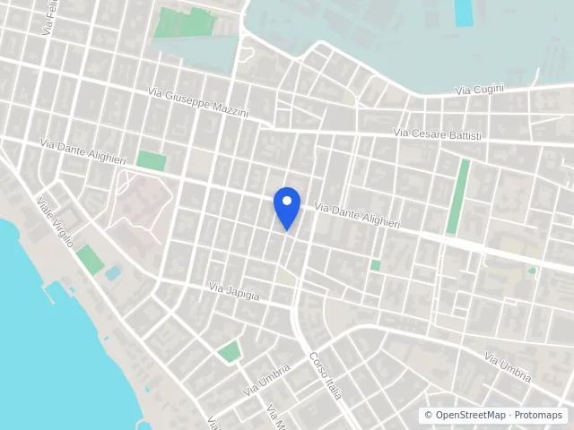 Mappa di Taranto