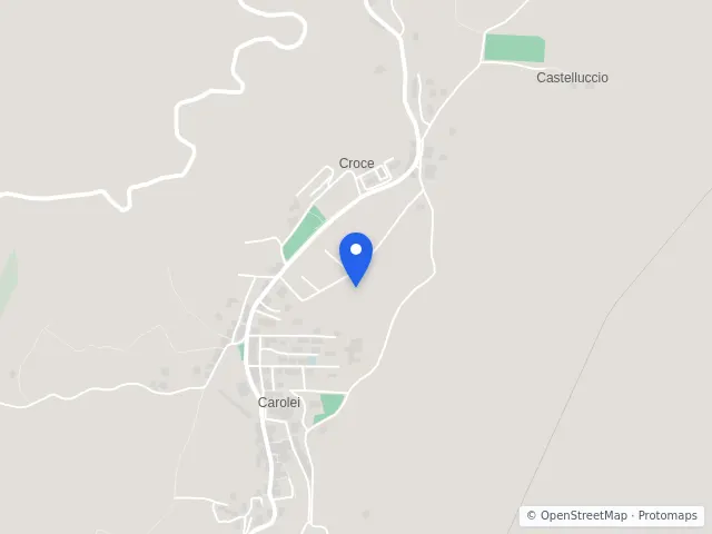 Mappa di Carolei, Cosenza