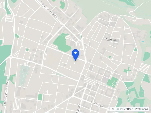Mappa di Valenza, Alessandria