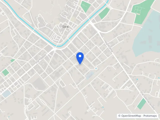 Mappa di Sora, Frosinone