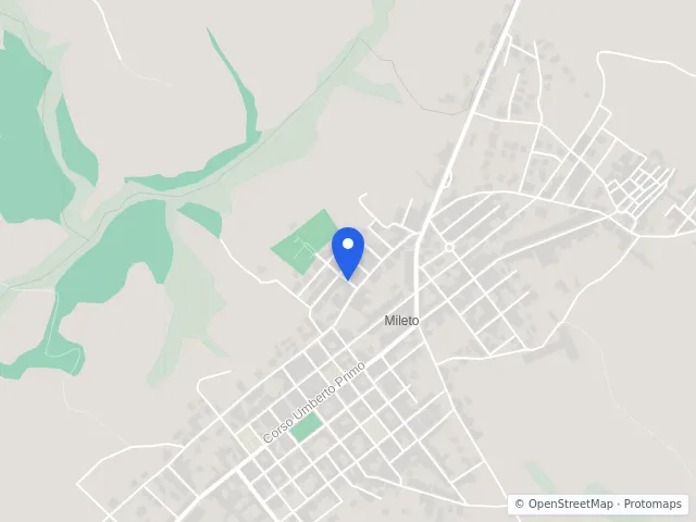 Mappa di Mileto, Vibo Valentia