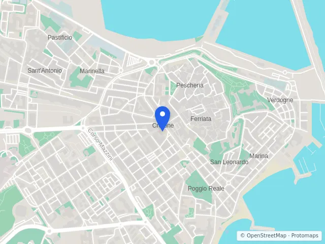 Mappa di Crotone
