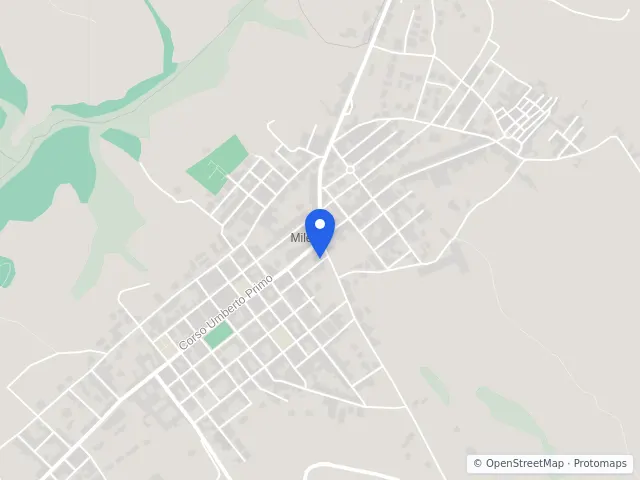 Mappa di Mileto, Vibo Valentia
