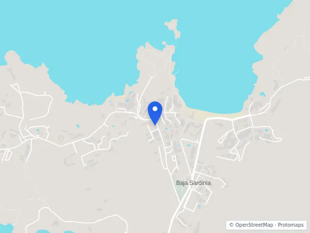 Mappa di Arzachena, Sassari