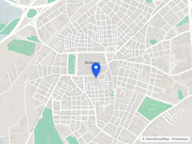 Mappa di Modugno, Bari