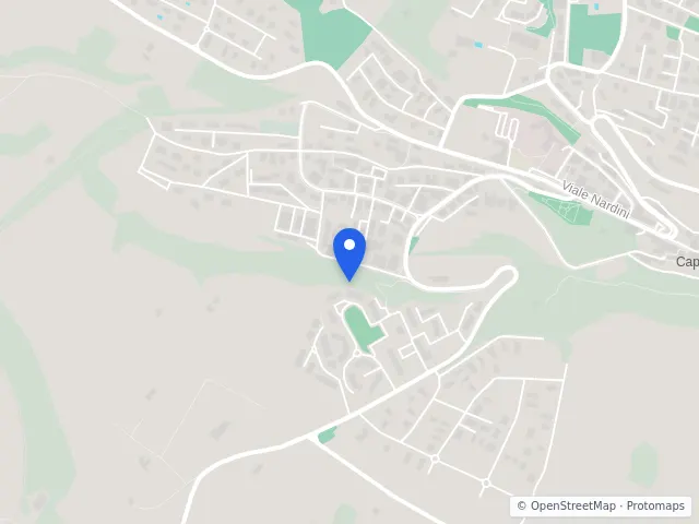 Mappa di Capranica, Viterbo