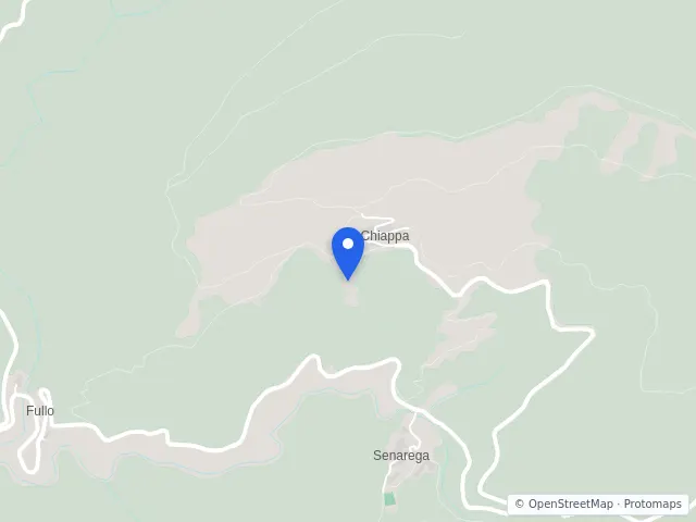 Mappa di Valbrevenna, Genova