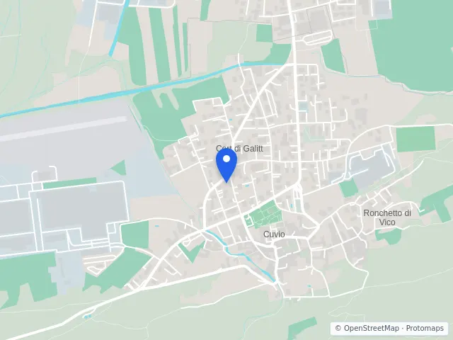 Mappa di Cuvio, Varese