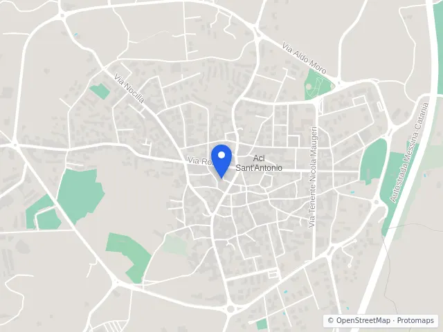 Mappa di Aci Sant'Antonio, Catania