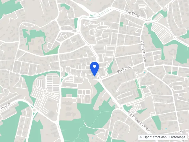 Mappa di Gravina di Catania, Catania