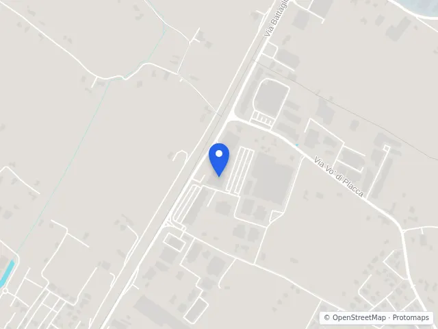 Mappa di Due Carrare, Padova