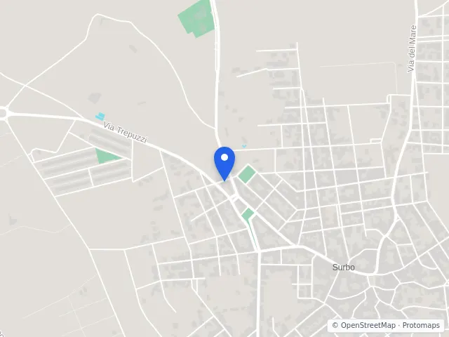 Mappa di Surbo, Lecce