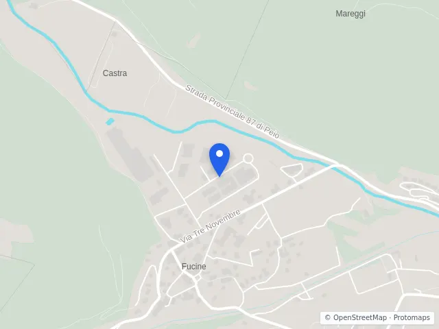 Mappa di Ossana, Trento