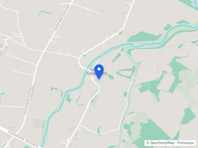 Mappa di Miglianico, Chieti