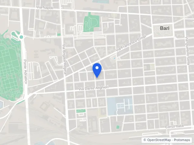 Mappa di Bari
