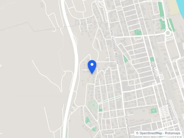 Mappa di San Benedetto del Tronto, Ascoli Piceno