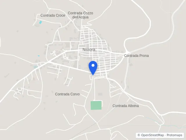 Mappa di Nissoria, Enna