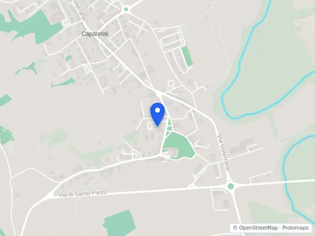 Mappa di Capannoli, Pisa