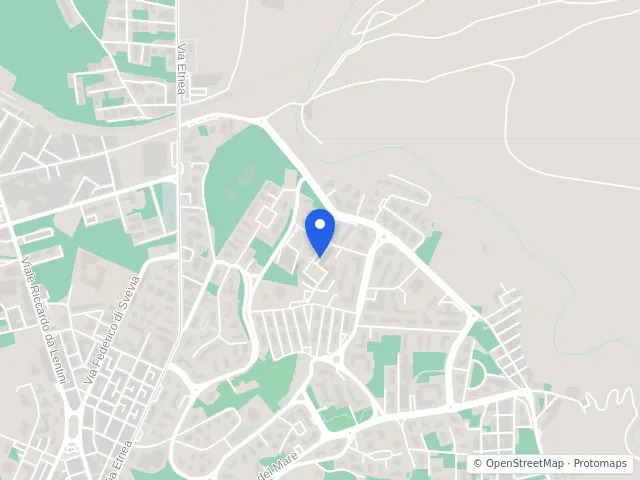 Mappa di Carlentini, Siracusa