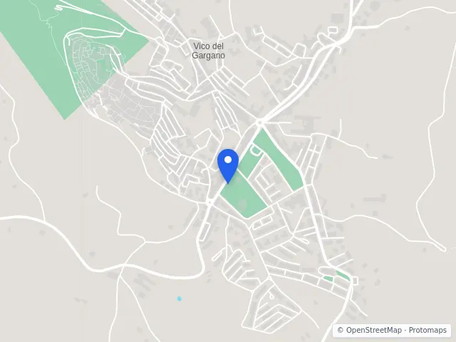 Mappa di Vico del Gargano, Foggia