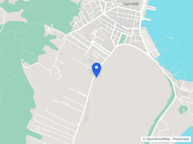 Mappa di Carloforte, Sud Sardegna