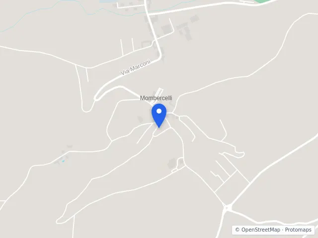 Mappa di Mombercelli, Asti