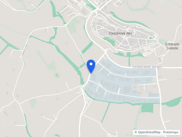 Mappa di Civitanova Marche, Macerata