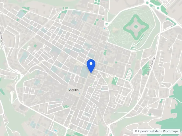 Mappa di L'Aquila