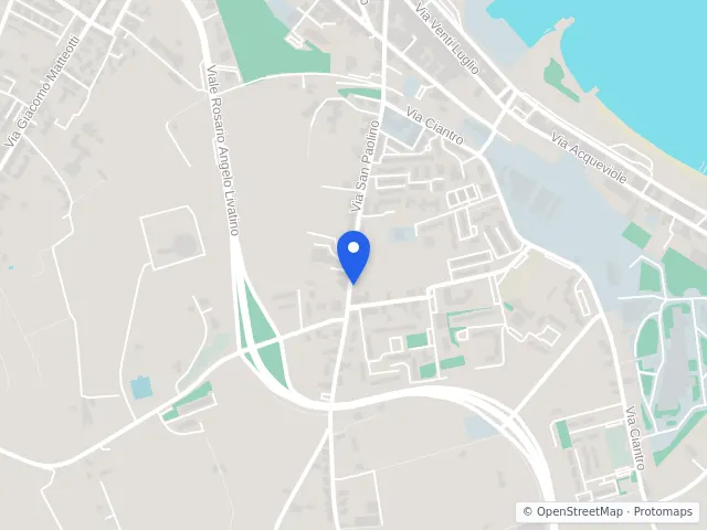 Mappa di Milazzo, Messina