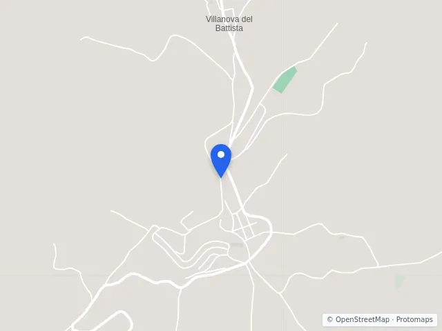 Mappa di Villanova del Battista, Avellino