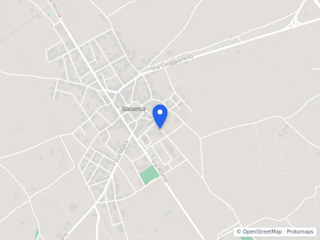 Mappa di Sanarica, Lecce