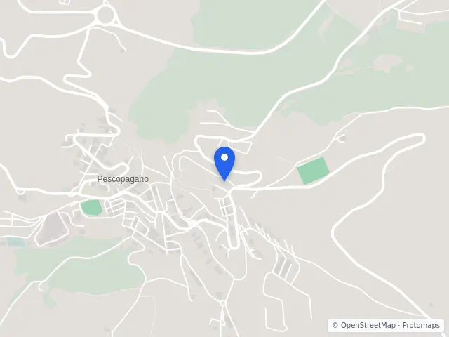 Mappa di Pescopagano, Potenza