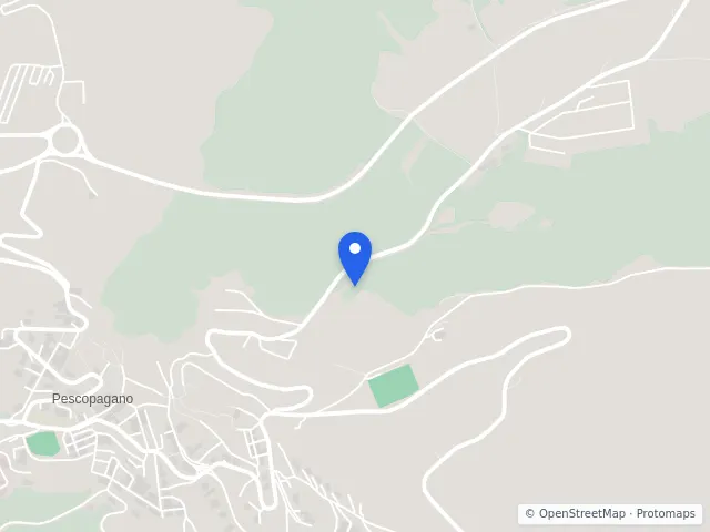 Mappa di Pescopagano, Potenza