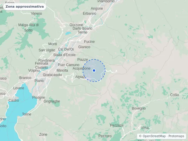 Mappa di Artogne, Brescia