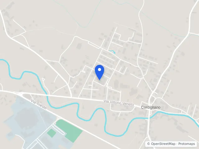 Mappa di Cordignano, Treviso