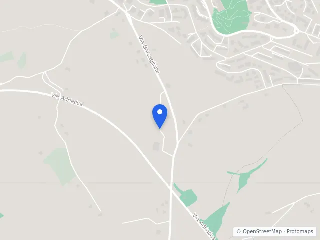 Mappa di Falconara Marittima, Ancona