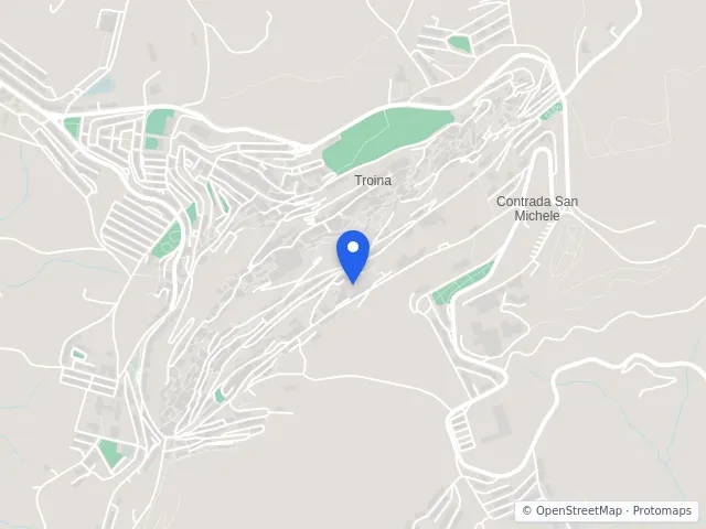 Mappa di Troina, Enna