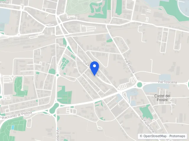 Mappa di Pistoia